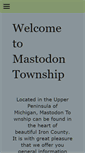 Mobile Screenshot of mastodontownship.com